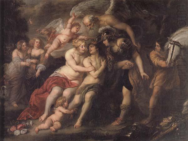 Hercules between Vice and Virtue, Jan Van Den Hoecke